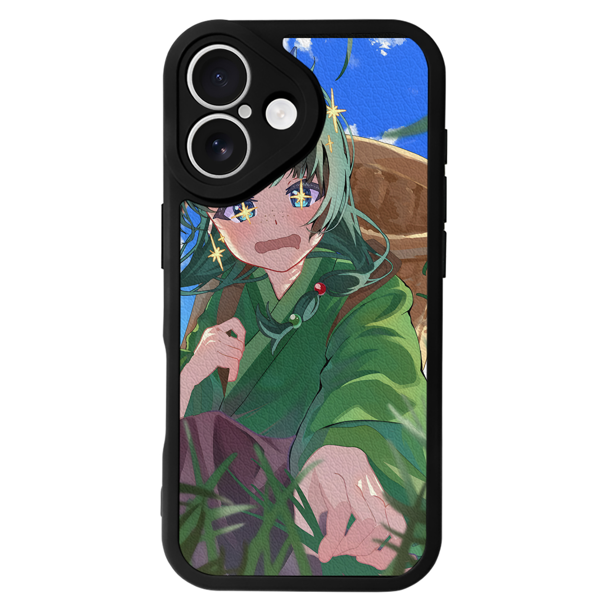 （画像用） 薬屋のひとりごと The Apothecary Diaries 【iPhone 16シリーズ対応】シリコンスマホケース（レザー調） 材質：シリコン